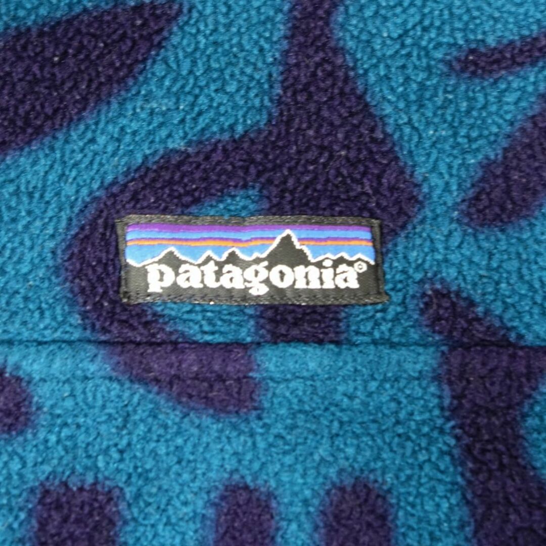 正式的 パタゴニア PATAGONIA プル 総柄 25205 スナップT シンチラ Mサイズ