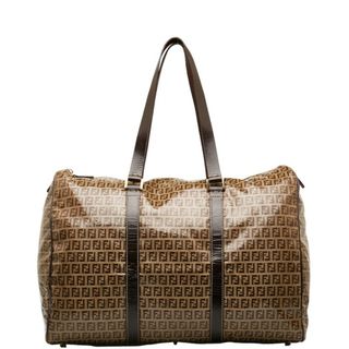 フェンディ(FENDI)のフェンディ ズッキーノ ハンドバッグ ボストンバッグ ビニール レディース FENDI 【214-42873】(ボストンバッグ)