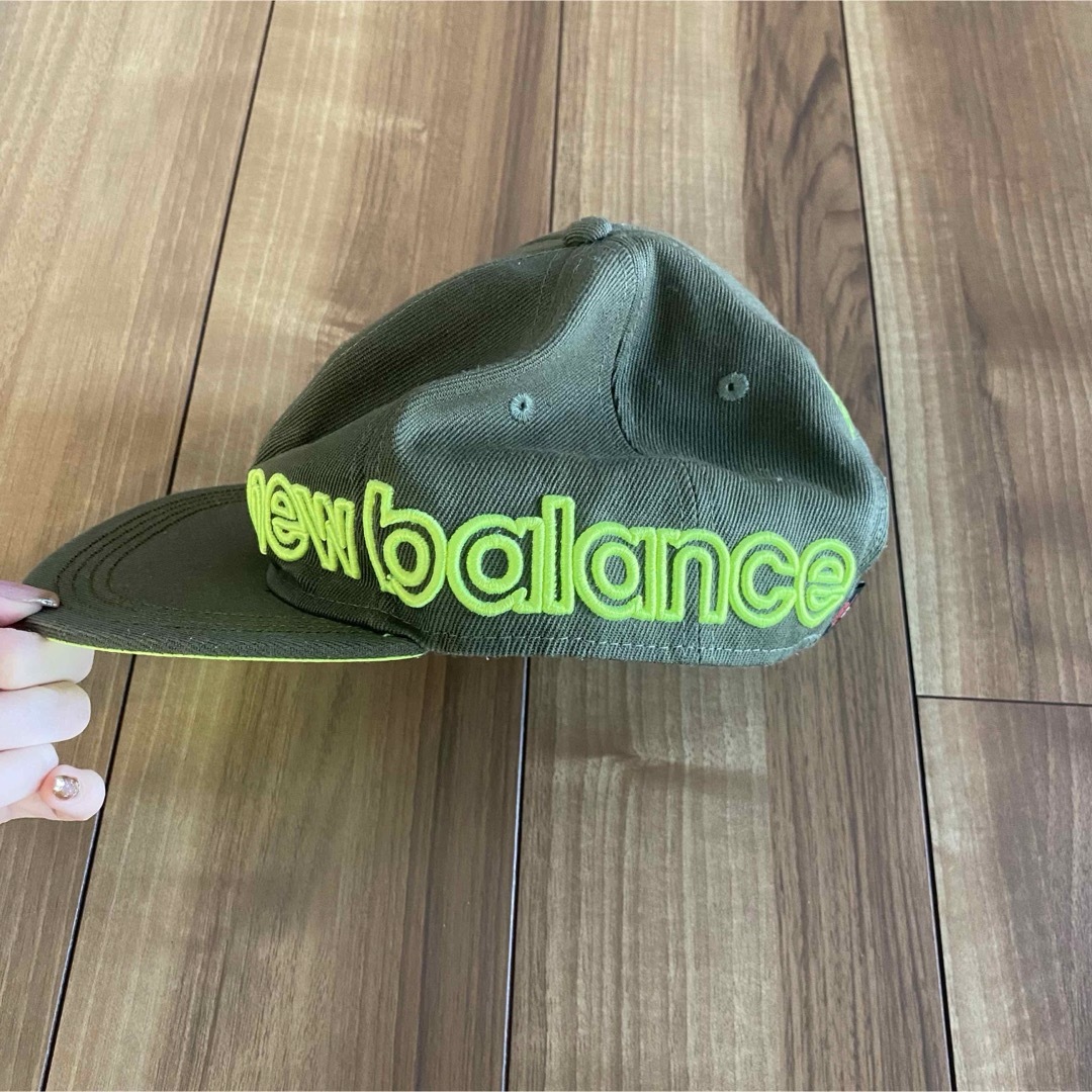 ニューバランス　new balance ゴルフ　キャップ　グリーン メンズの帽子(キャップ)の商品写真