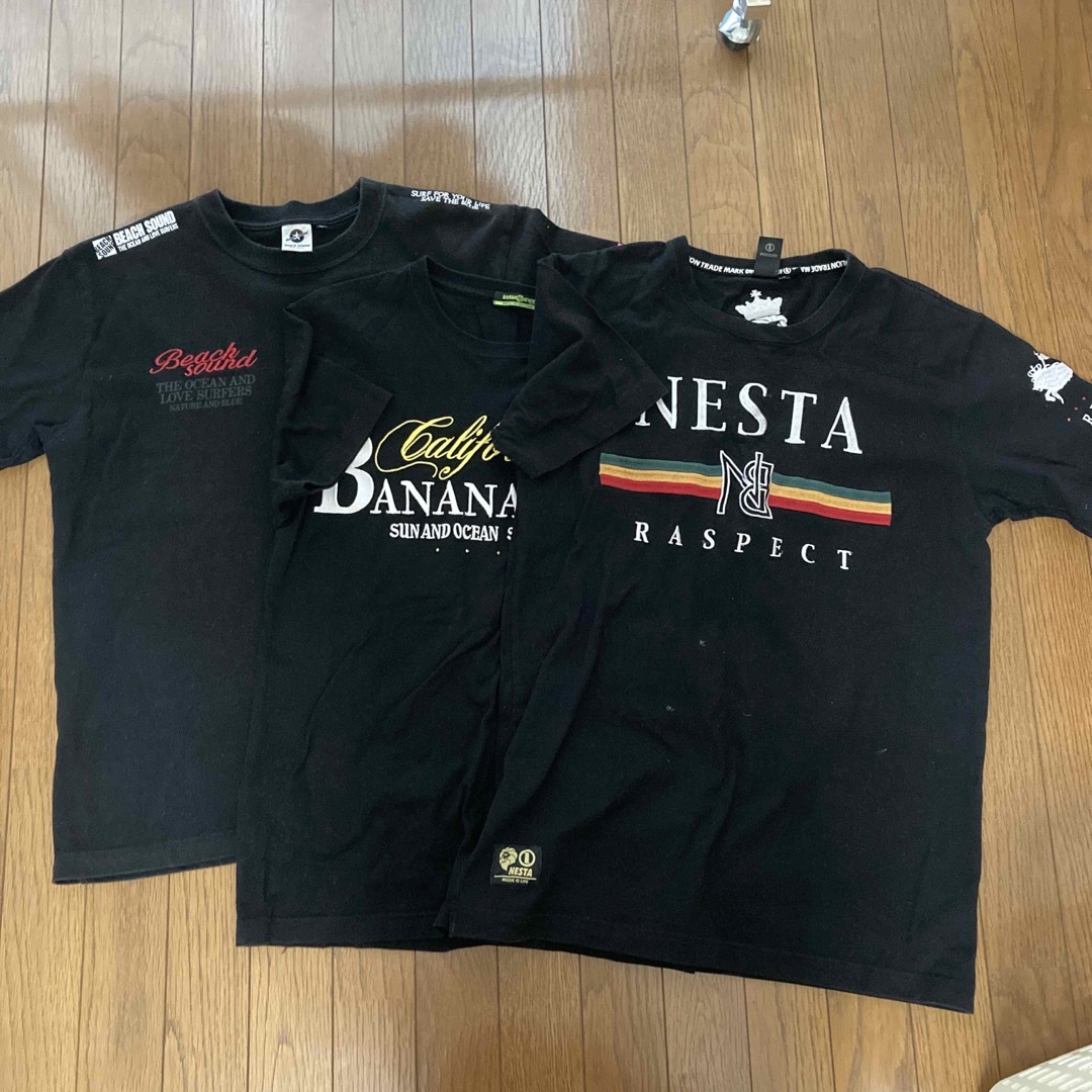 Tシャツ　黒　3枚セット メンズのトップス(Tシャツ/カットソー(半袖/袖なし))の商品写真