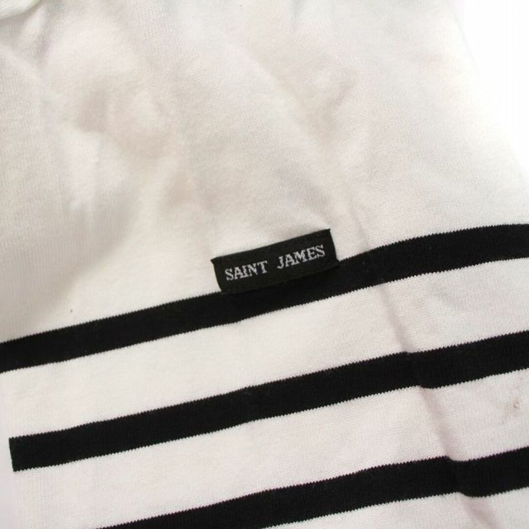 SAINT JAMES(セントジェームス)のSAINT JAMES バスクシャツ Tシャツ カットソー 長袖 ボーダー L メンズのトップス(Tシャツ/カットソー(七分/長袖))の商品写真