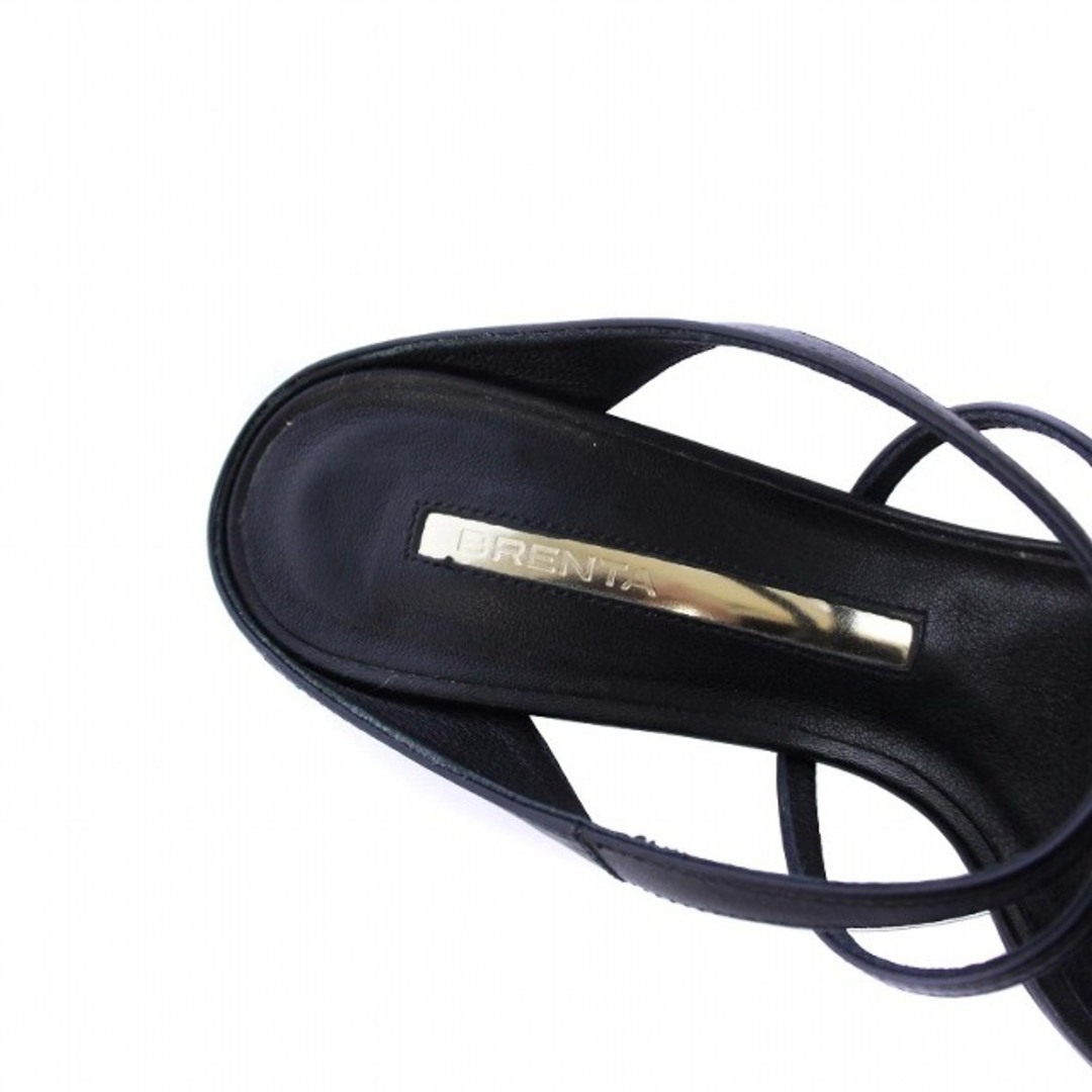 other(アザー)のブレンタ BRENTA サンダル ミュール ピンヒール レザー 36 黒 レディースの靴/シューズ(サンダル)の商品写真