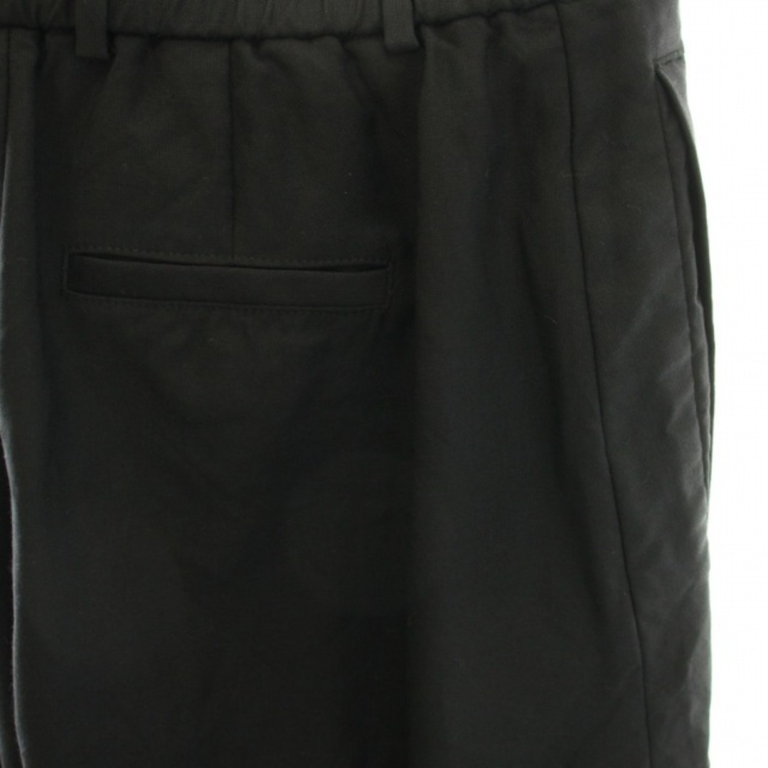 COS(コス)のコス ワイドパンツ カーゴパンツ ジップフライ リボン ウール 黒 ブラック レディースのパンツ(その他)の商品写真