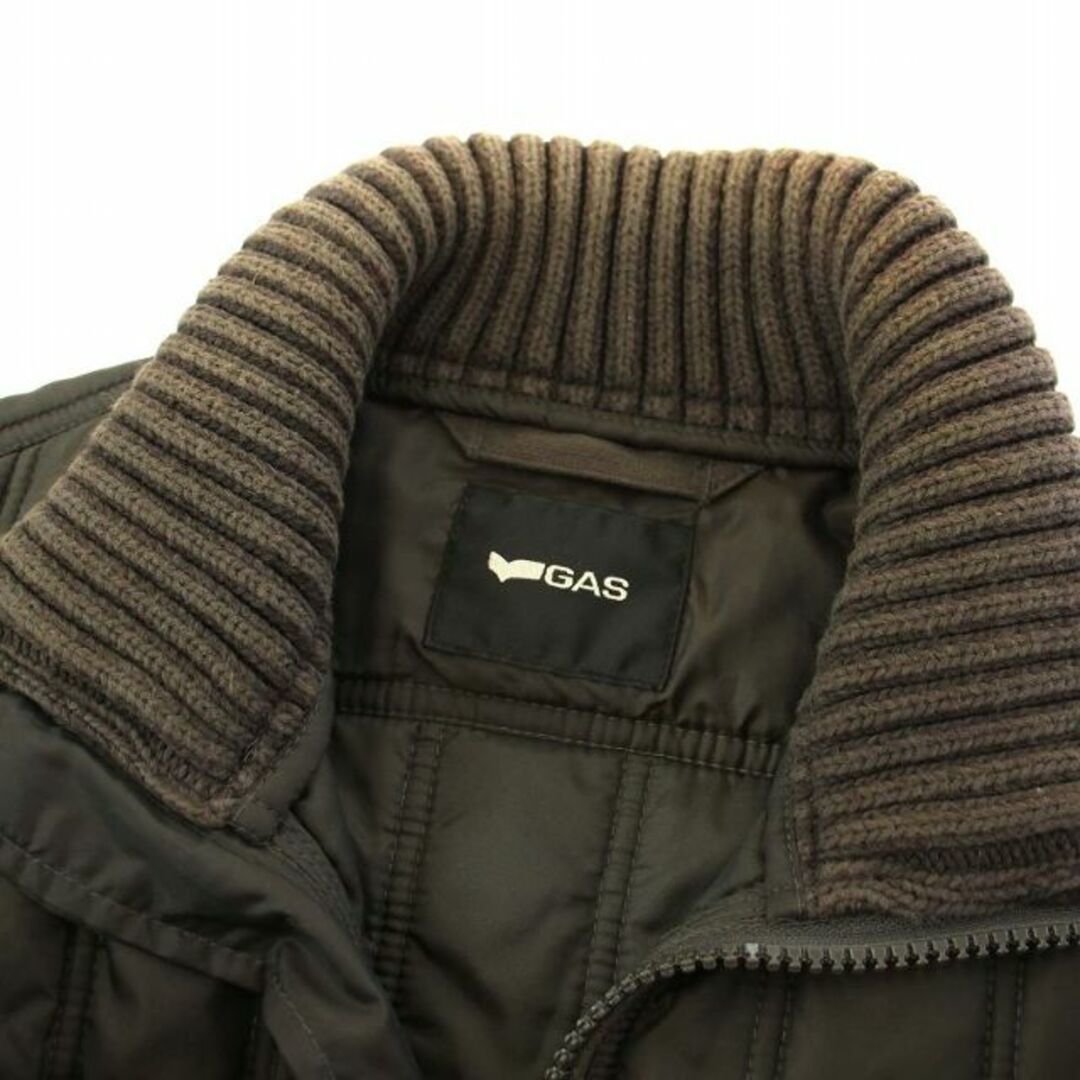GAS(ガス)のGAS キルティングジャケット 中綿ジャケット ブルゾン ジップアップ アウター メンズのジャケット/アウター(ブルゾン)の商品写真
