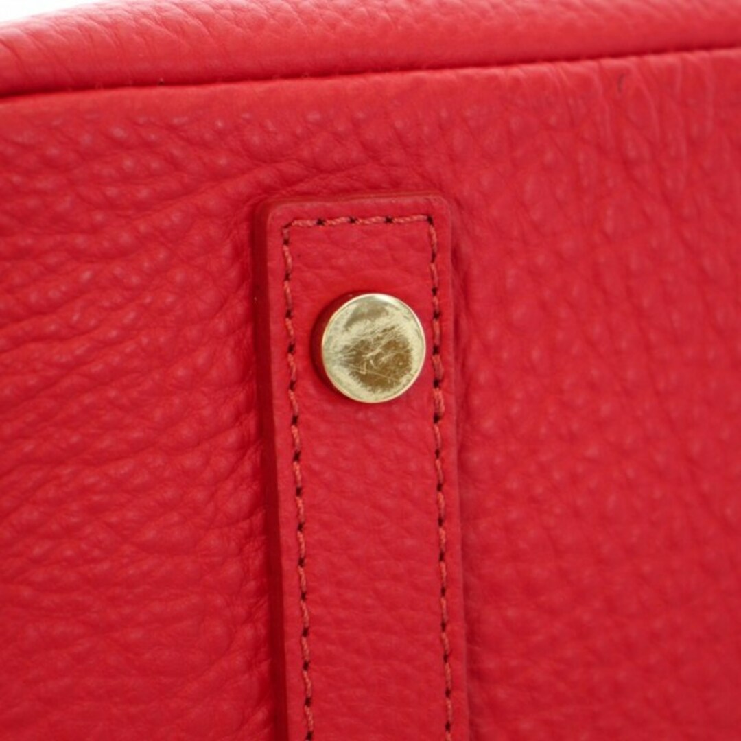 マッキントッシュ ロンドン ソフトシュリンクコロンバック ハンド ショルダー 赤 レディースのバッグ(ハンドバッグ)の商品写真