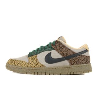 ナイキ(NIKE)の新品 NIKE ナイキ サイズ:28.0cm DUNK LOW SAFARI GOLDEN MOSS (DX2654-200) ダンク ロー サファリ ゴールデン モス カカオワウ オフノワール US10 ローカット スニーカー シューズ 靴【メンズ】(スニーカー)