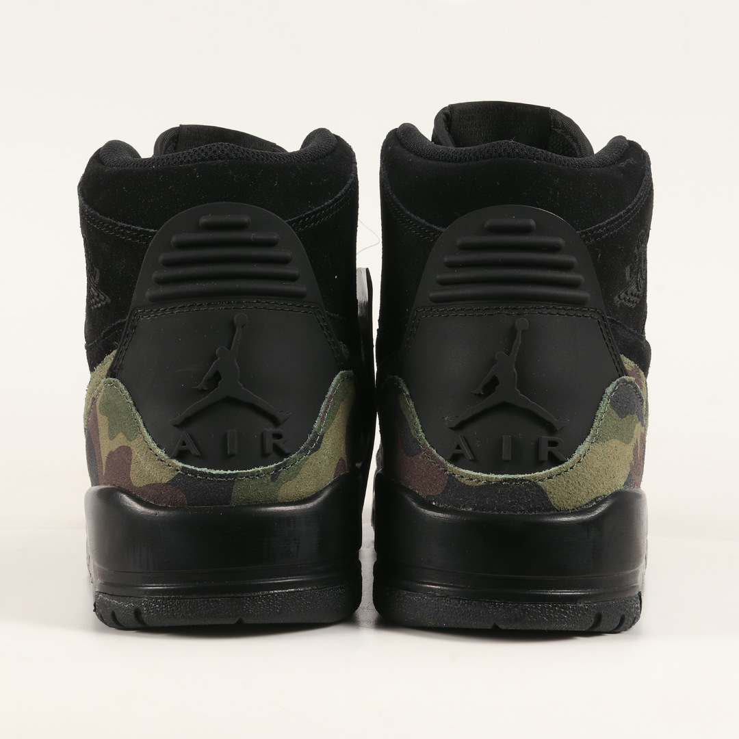 NIKE(ナイキ)の新品 NIKE ナイキ サイズ:27.0cm AIR JORDAN LEGACY 312 CAMO (AV3922-003) エアジョーダン レガシー カモ ブラック カモグリーン 迷彩 US9 ハイカット スニーカー バッシュ シューズ 靴【メンズ】 メンズの靴/シューズ(スニーカー)の商品写真