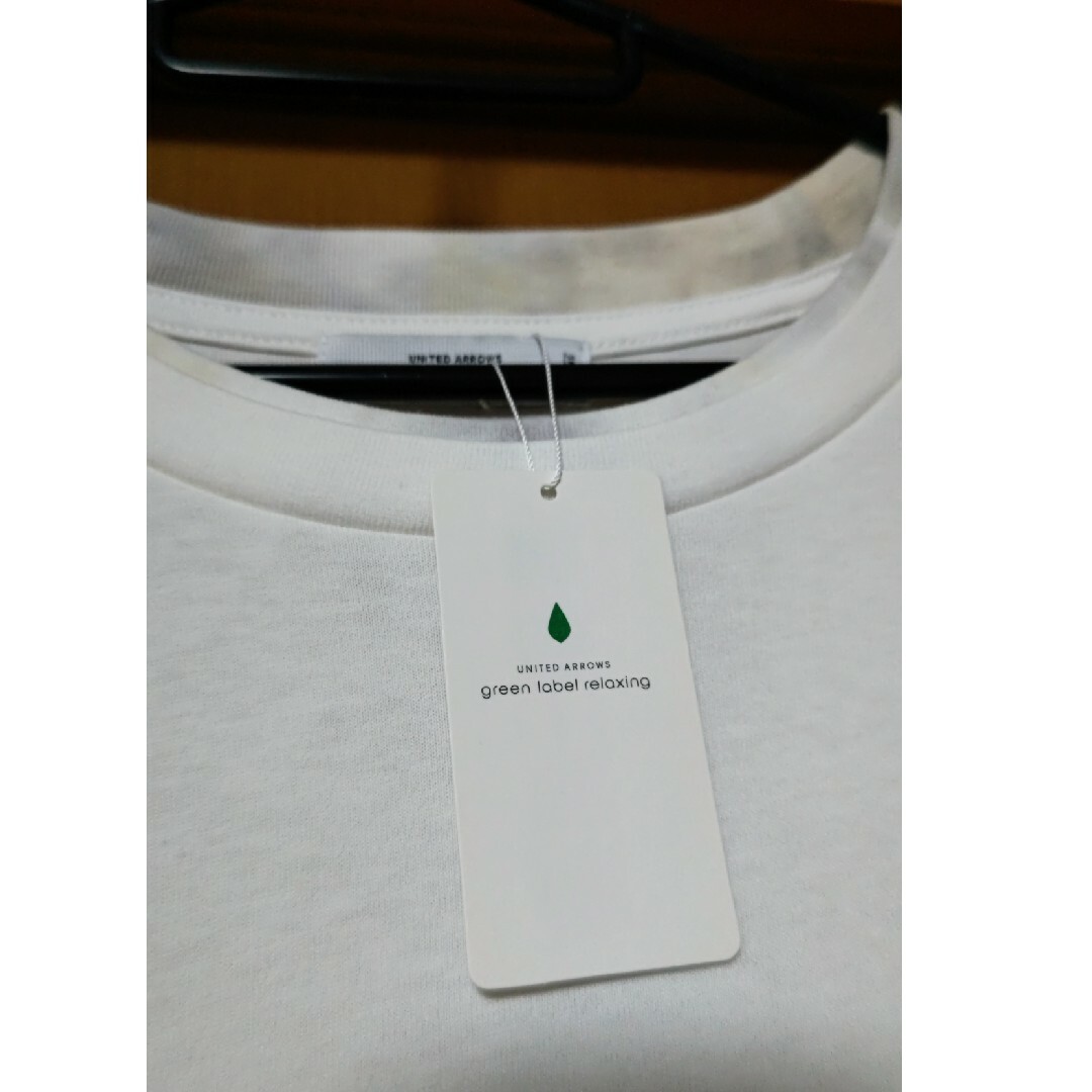 UNITED ARROWS green label relaxing(ユナイテッドアローズグリーンレーベルリラクシング)のUNITED ARROWS  タイダイ柄 Tシャツ タグ付き未使用 メンズのトップス(Tシャツ/カットソー(半袖/袖なし))の商品写真