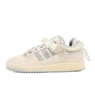 アディダス(adidas)の新品 adidas アディダス サイズ:27.0cm 22AW BAD BUNNY FORUM WHITE BUNNY (HQ2153) バッド バニー フォーラム ホワイトバニー クラウドホワイト クリアオニキス US9 スニーカー シューズ コラボ 靴【メンズ】(スニーカー)