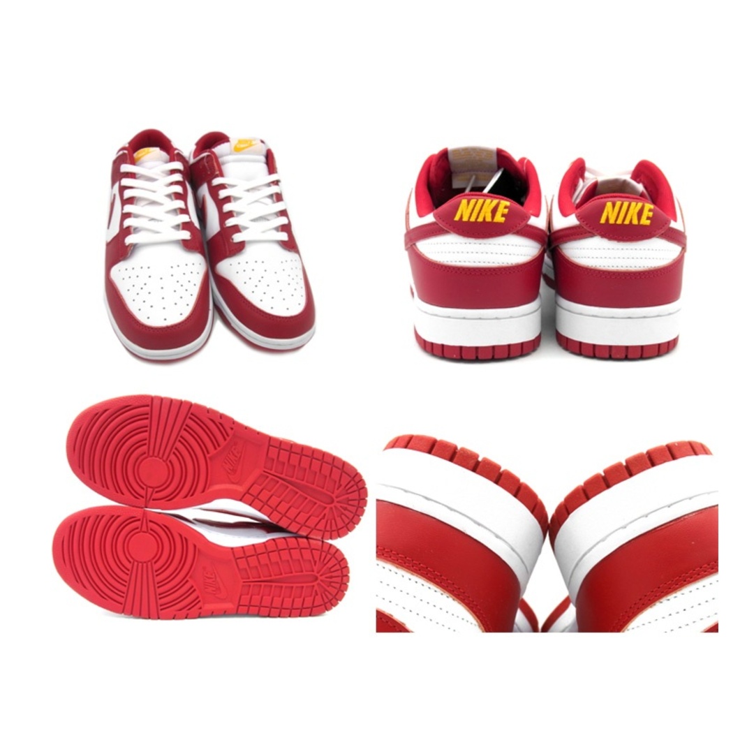 NIKE(ナイキ)のナイキ NIKE ■ 【 DUNK LOW RETRO GYM RED WHITE DD1391 602 】 ダンクロー ジムレッド スニーカー　f22068 メンズの靴/シューズ(スニーカー)の商品写真