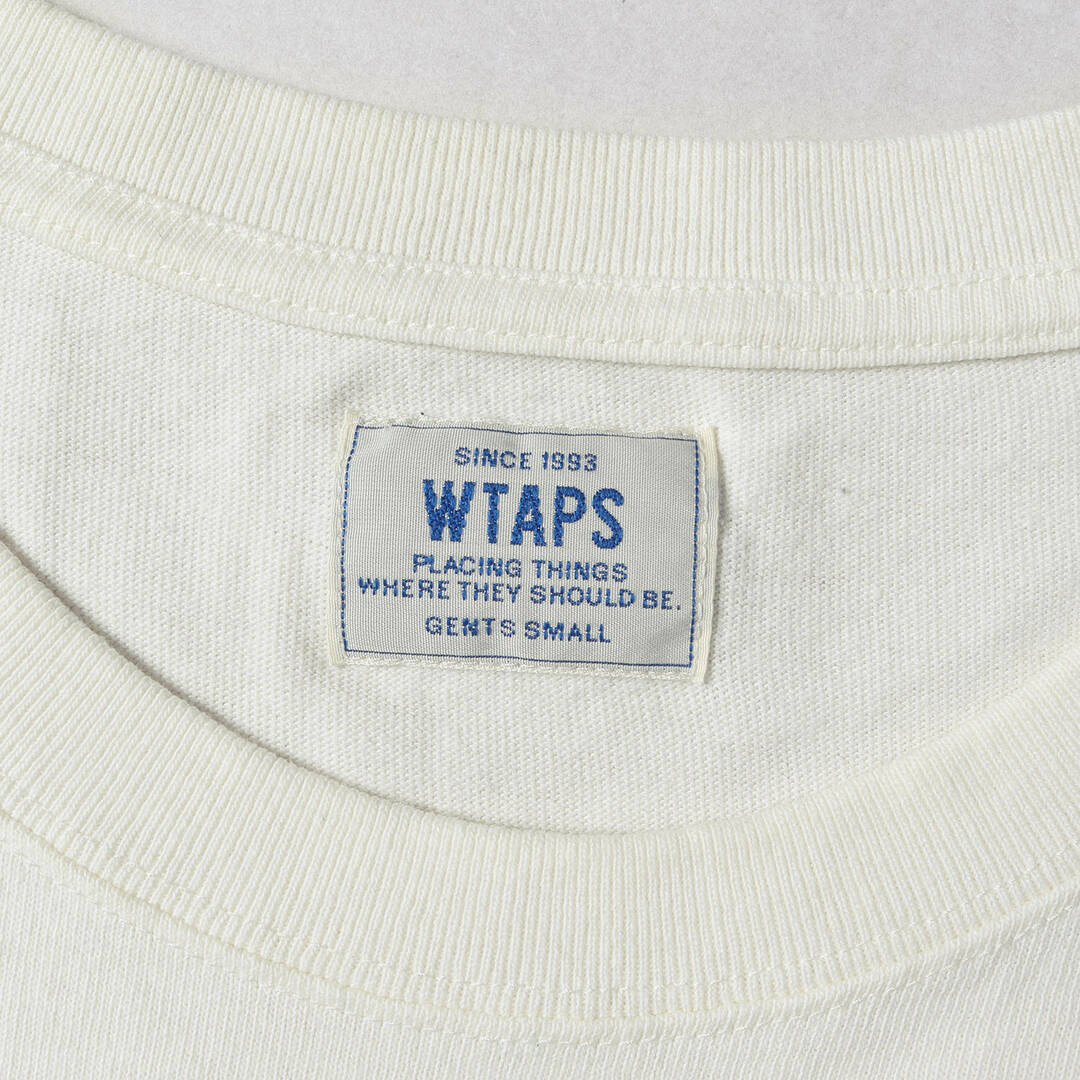 W)taps(ダブルタップス)の美品 WTAPS ダブルタップス Tシャツ サイズ:S HARD COREロゴ ヘビーウェイト ロングスリーブTシャツ DESIGN L/S オフホワイト 白 トップス カットソー 長袖【メンズ】【中古】 メンズのトップス(Tシャツ/カットソー(七分/長袖))の商品写真