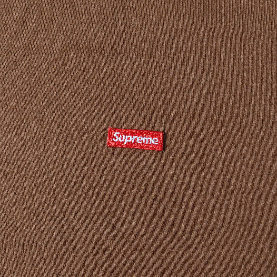 Supreme(シュプリーム)の美品 Supreme シュプリーム Tシャツ サイズ:S 2AW スモールボックスロゴ ロングスリーブTシャツ Small Box L/S Tee ブラウン トップス カットソー 長袖【メンズ】【中古】 メンズのトップス(Tシャツ/カットソー(七分/長袖))の商品写真