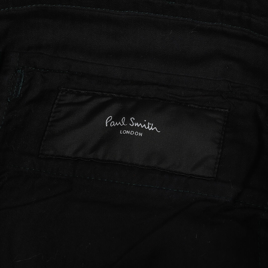 Paul Smith(ポールスミス)のPaul Smith ポールスミス パンツ サイズ:80 コットン チノ テーパード スラックス パンツ / トラウザーズ ビジネス フォーマル オフィカジ ビジカジ パーマネントグリーン ボトムス ズボン【メンズ】【中古】 メンズのパンツ(その他)の商品写真