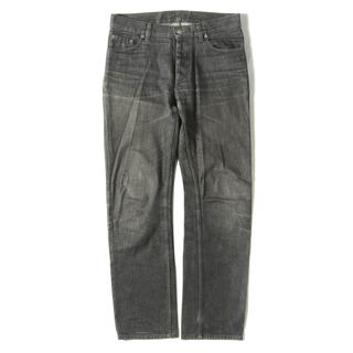 HELMUT LANG - HELMUT LANG ヘルムートラング パンツ サイズ:31 00s 本人期 クラシック ロウ デニムパンツ CLASSIC RAW DENIM / ボタンフライ フェード アーカイブ Y2K ブラックインディゴ イタリア製 ボトムス ジーンズ ジーパン【メンズ】【中古】