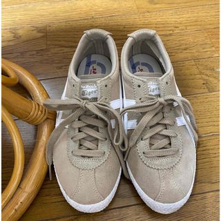 Onitsuka Tiger - オニツカタイガーメキシコ　スニーカー　ベージュ　23cm 美品