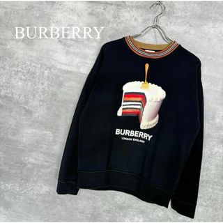 バーバリー(BURBERRY)の『BURBERRY』バーバリー (160/80) プリントスウェット(トレーナー/スウェット)