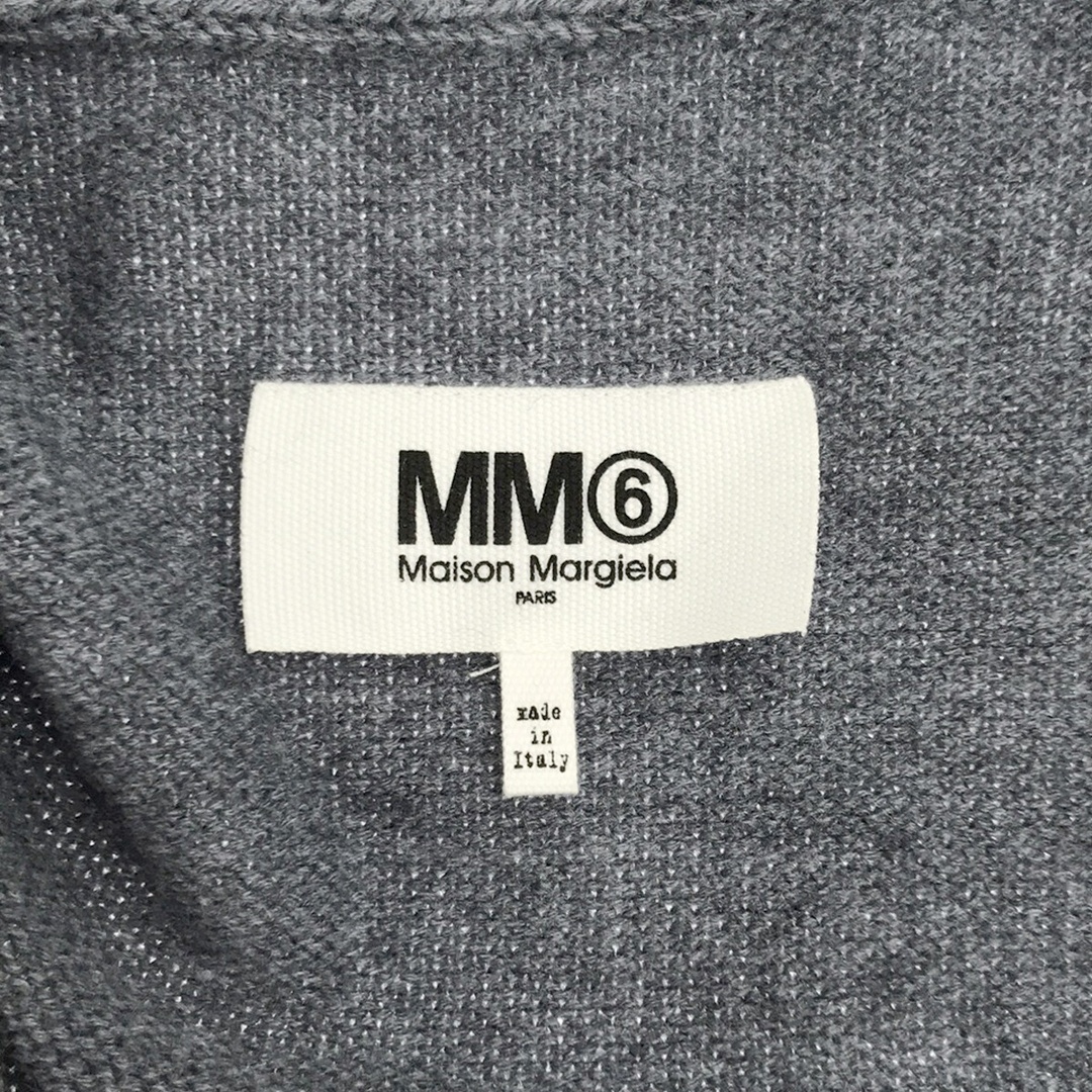 MM6(エムエムシックス)のMM6 Maison Margiela  エムエムシックス メゾン マルジェラ 21SS ノースリーブニットワンピース S52CT0585 S17654 ブルーグレー系 S レディースのワンピース(ロングワンピース/マキシワンピース)の商品写真