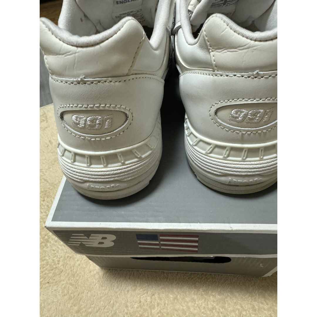 New Balance(ニューバランス)のニューバランス991 ホワイト　23.5 レディースの靴/シューズ(スニーカー)の商品写真