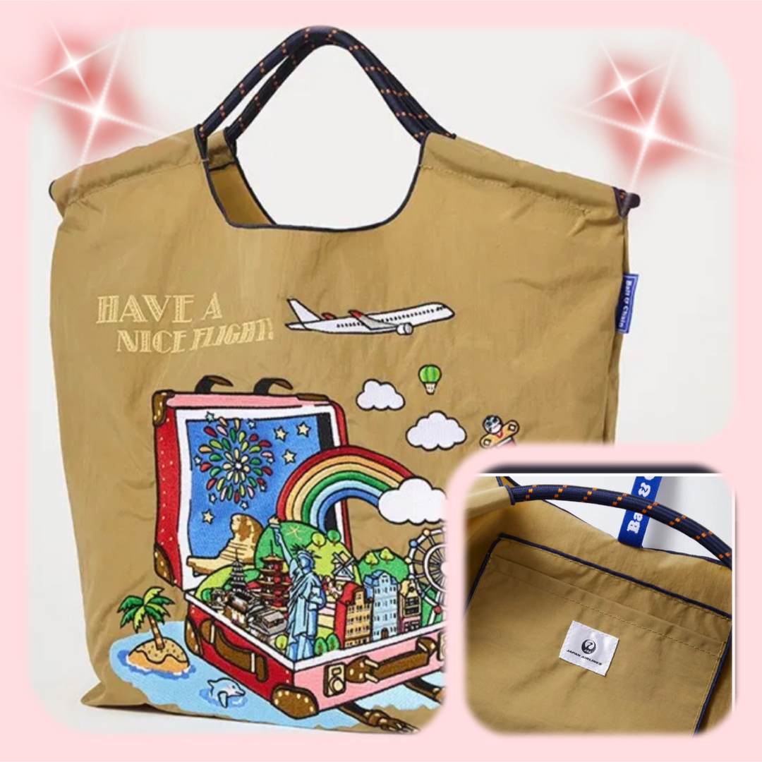 JAL(日本航空)(ジャル(ニホンコウクウ))のボールアンドチェーン🌟JALオリジナル バッグ ① レディースのバッグ(トートバッグ)の商品写真