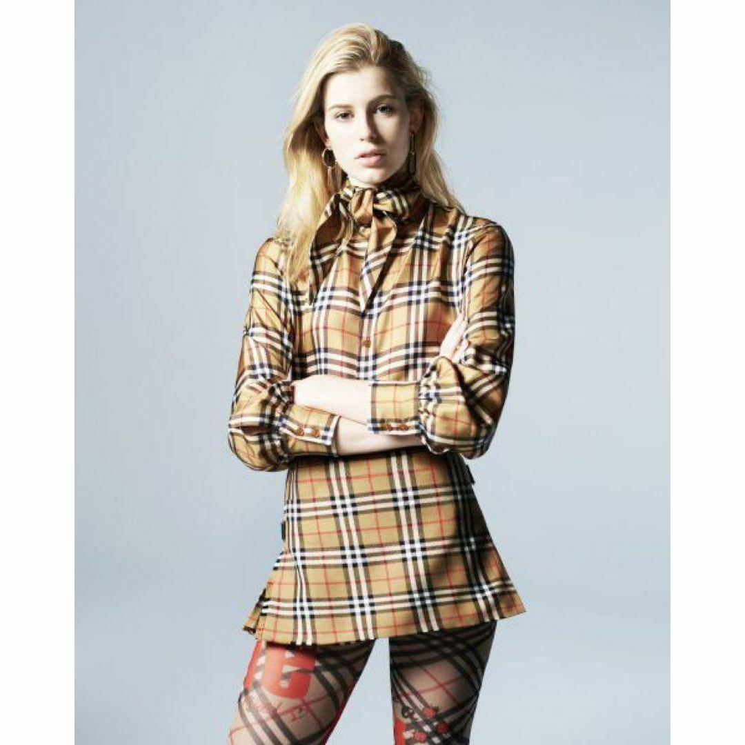 伝説級　バーバリー×ヴィヴィアンウエストウッド　夢のコラボ　キルトスカート　XS レディースのスカート(ミニスカート)の商品写真