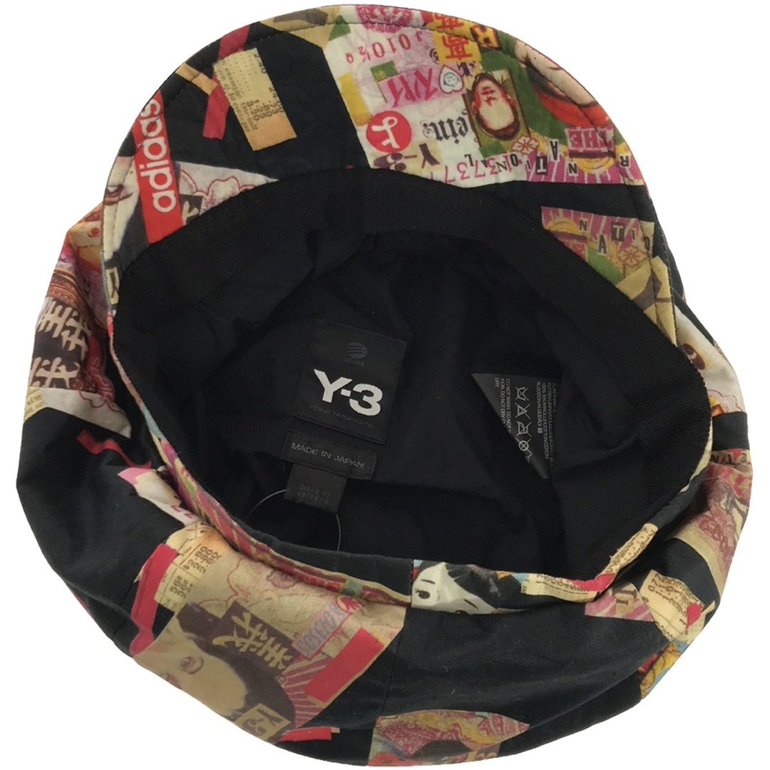 Y-3(ワイスリー)のY-3 ワイスリー 2006SS グラフィックプリントキャスケット  ミックス メンズの帽子(その他)の商品写真