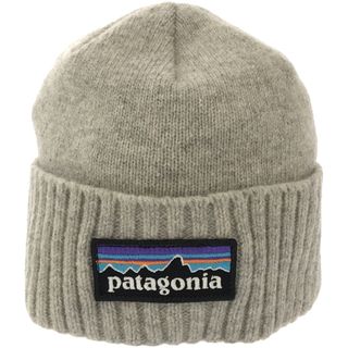 パタゴニア(patagonia)のPatagonia パタゴニア ロゴパッチニットキャップ  グレー(ニット帽/ビーニー)