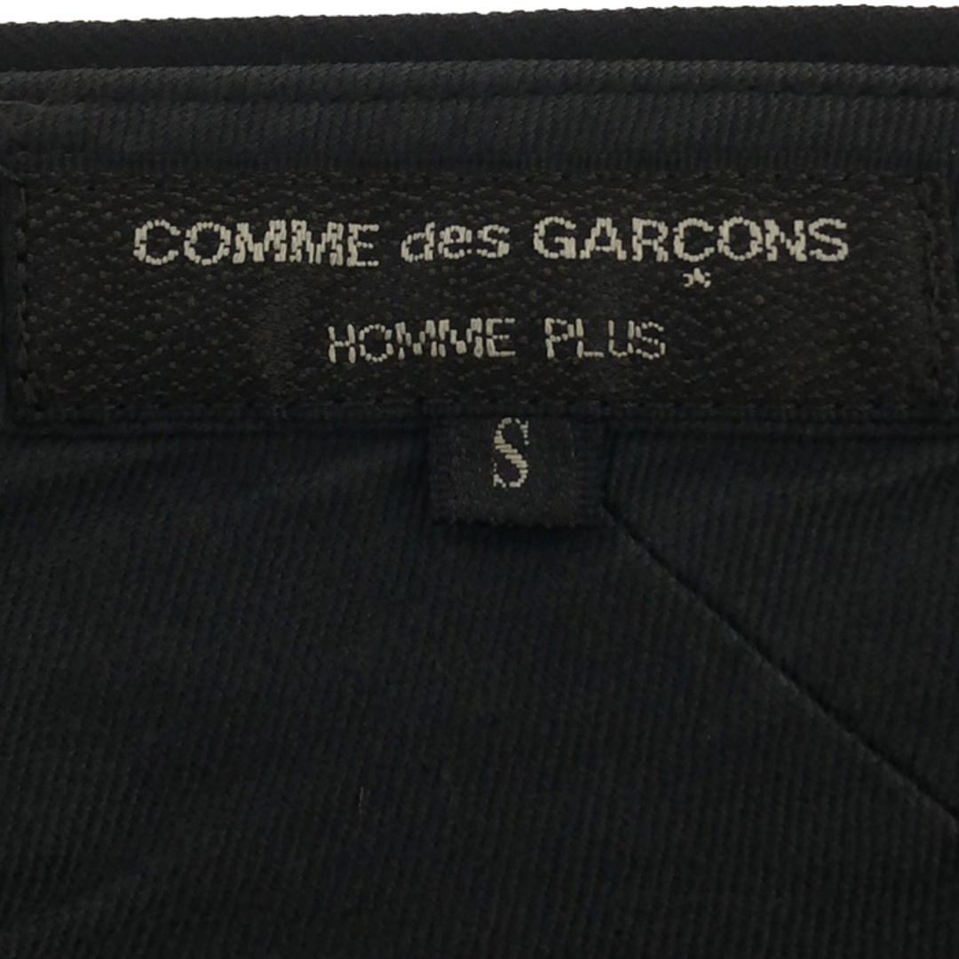 COMME des GARCONS HOMME PLUS(コムデギャルソンオムプリュス)のCOMME des GARCONS HOMME PLUS コム デギャルソンオムプリュス 2001AW ウールスラックスパンツ PC-P057 ブラック S メンズのパンツ(その他)の商品写真