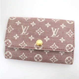 ルイヴィトン(LOUIS VUITTON)の【LOUIS VUITTON】ルイヴィトン ミュルティクレ6 キーケース モノグラム・イディール M62993 CT0113 /kt10502tg(キーケース)