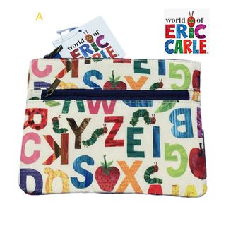 ERIC CARLE - エリックカール はらぺこあおむし ポーチ 新品タグ付き A