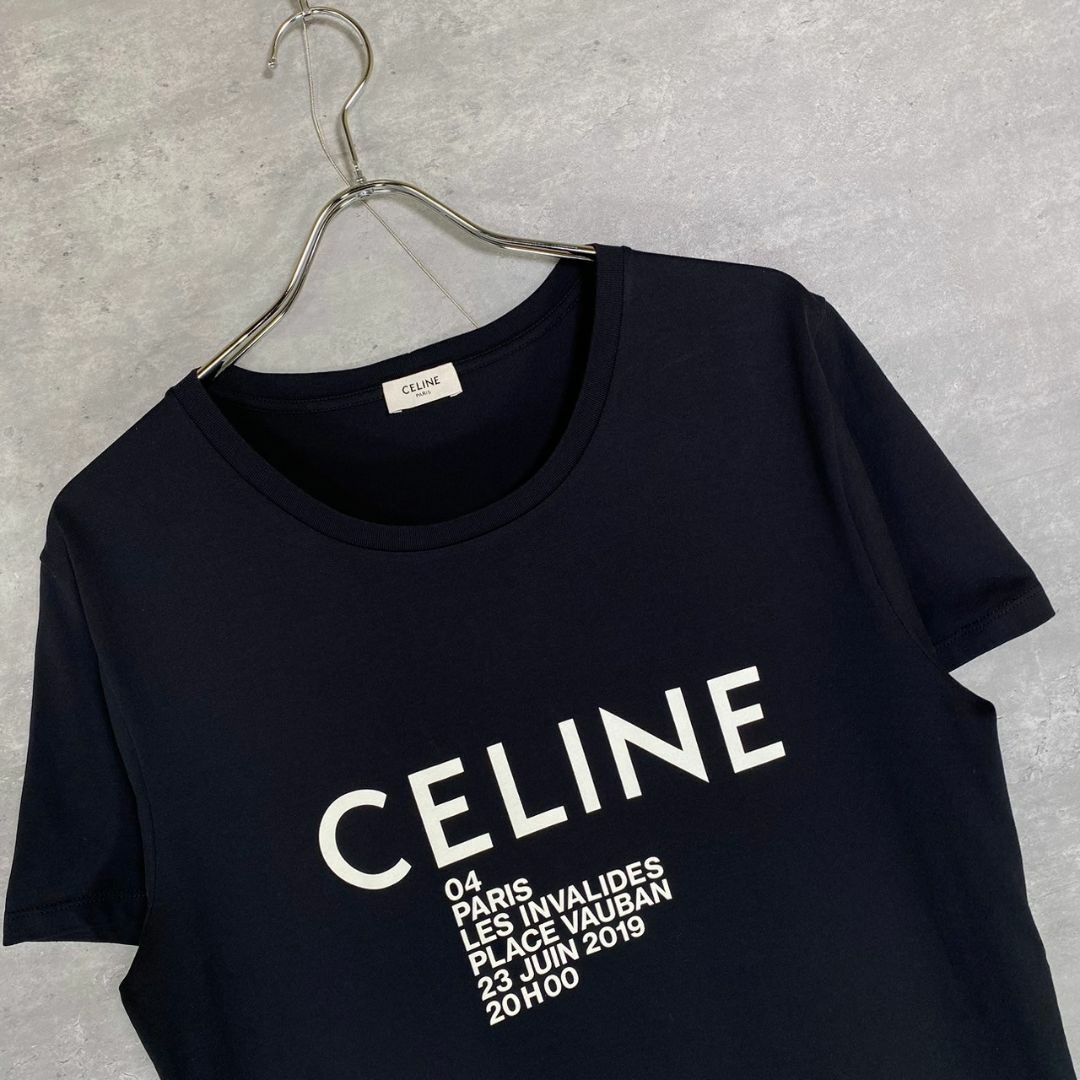 celine(セリーヌ)の『CELINE』セリーヌ (L) プリントTシャツ レディースのトップス(Tシャツ(半袖/袖なし))の商品写真