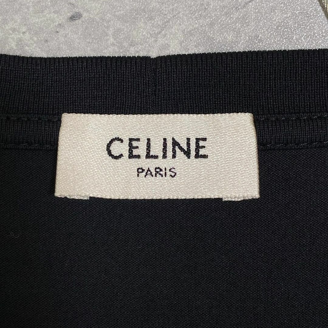 celine(セリーヌ)の『CELINE』セリーヌ (L) プリントTシャツ レディースのトップス(Tシャツ(半袖/袖なし))の商品写真