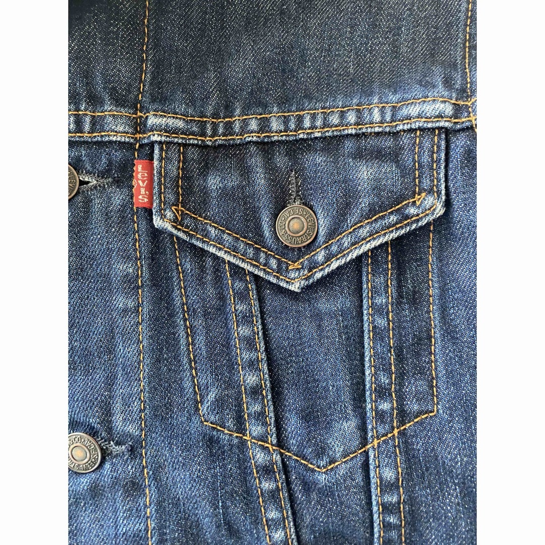 Levi's(リーバイス)のLevis 70505 デニム ジャケット ジージャン Sサイズ Gジャン レディースのジャケット/アウター(Gジャン/デニムジャケット)の商品写真