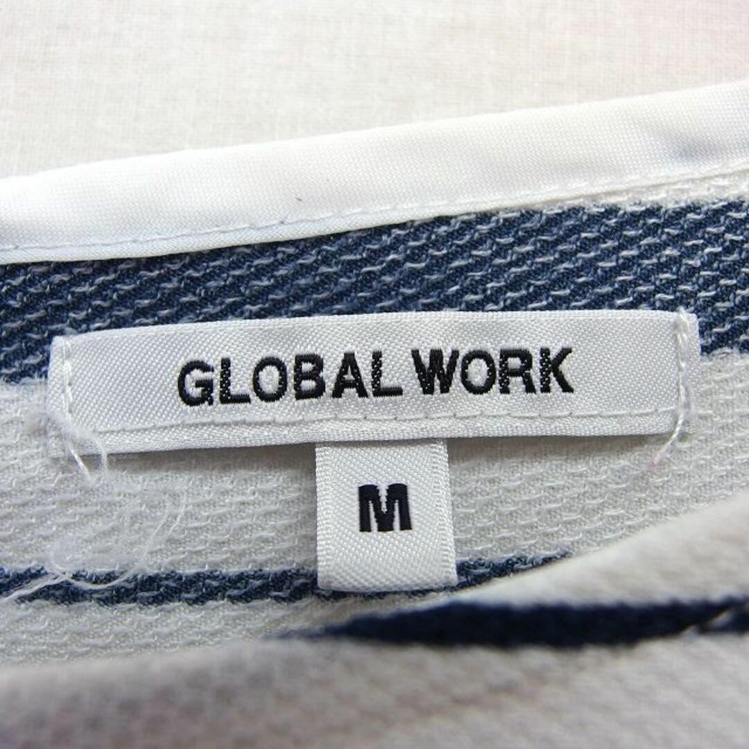 GLOBAL WORK(グローバルワーク)のグローバルワーク GLOBAL WORK カットソー Tシャツ ボーダー 柄 レディースのトップス(その他)の商品写真