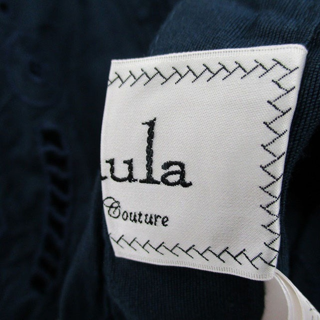 Laula(ラウラ)のラウラ Laula シャツ ブラウス 五分袖 バックボタン スクエアネック レディースのトップス(その他)の商品写真