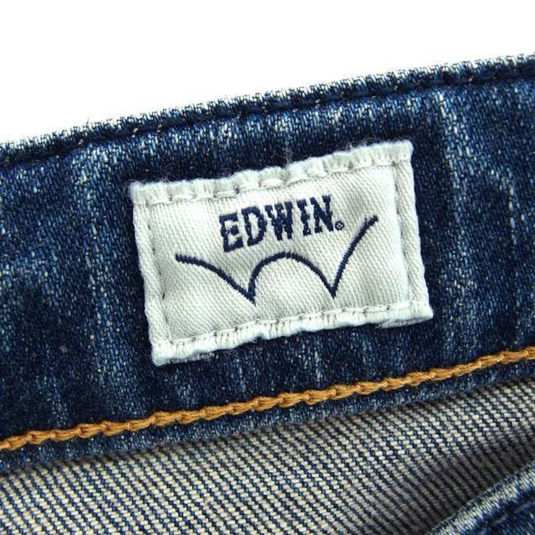 EDWIN(エドウィン)のエドウィン デニム ジーンズ ストレート ダメージ加工 ひげ加工 コットン 綿  メンズのパンツ(デニム/ジーンズ)の商品写真