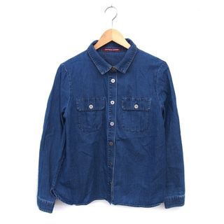 コントワーデコトニエ(Comptoir des cotonniers)のコントワーデコトニエ シャツ ブラウス デニム ステンカラー コットン 綿 13(シャツ/ブラウス(長袖/七分))