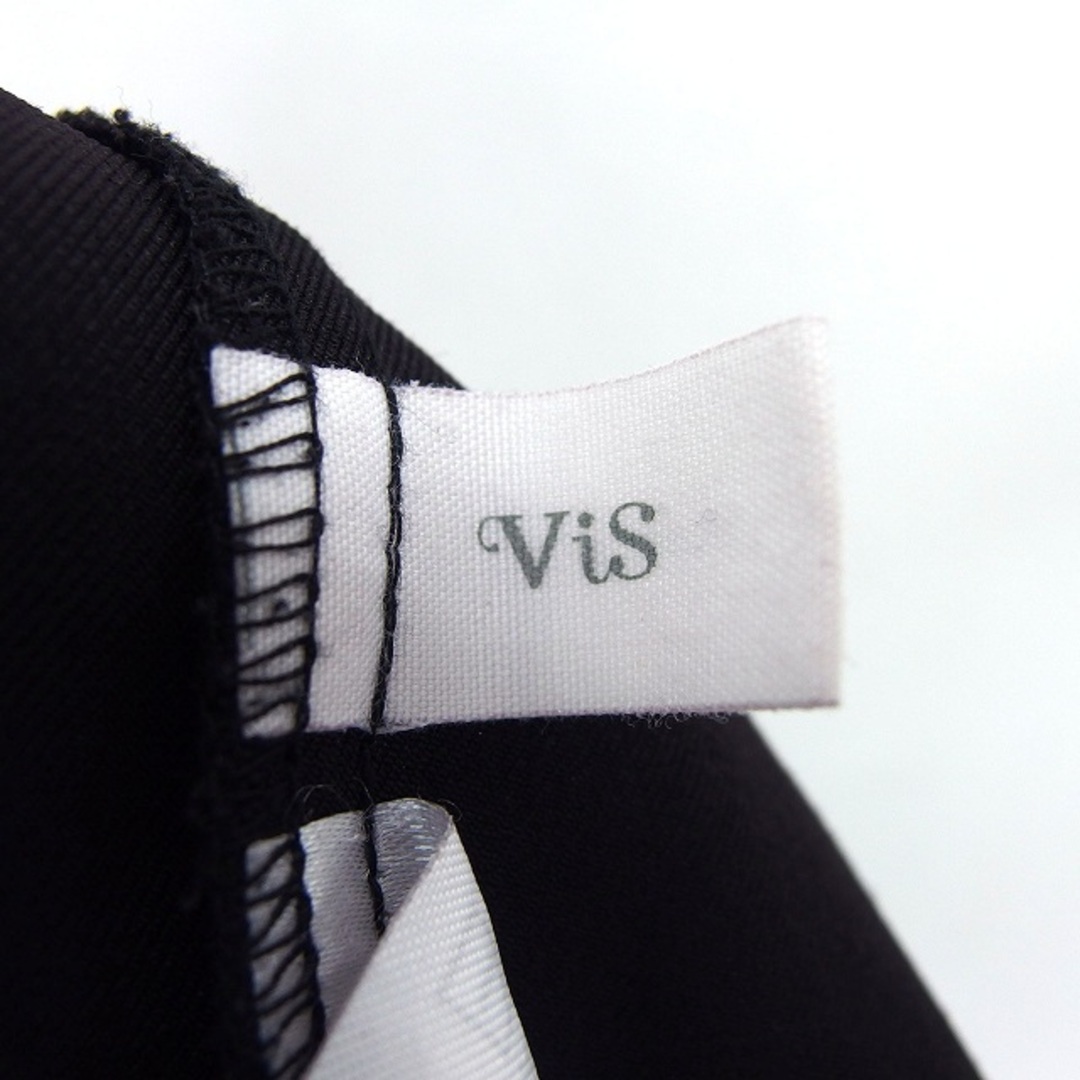 ViS(ヴィス)のビス ViS セミワイド パンツ イージー ストレート 無地 シンプル ベルト レディースのパンツ(その他)の商品写真
