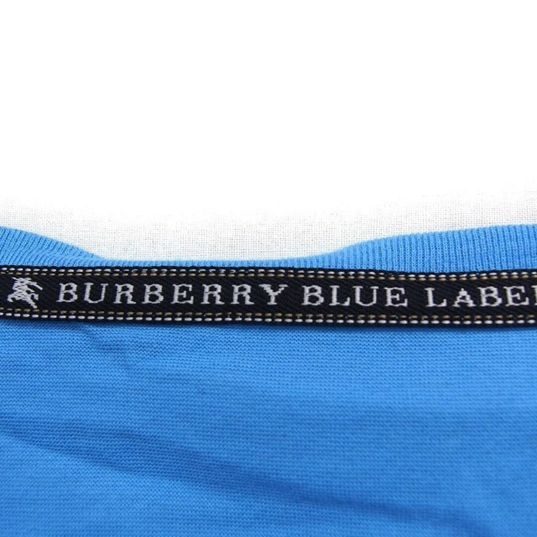 BURBERRY BLUE LABEL(バーバリーブルーレーベル)のバーバリーブルーレーベル 国内正規品 ロゴプリント カットソー パフスリーブ レディースのトップス(カットソー(半袖/袖なし))の商品写真