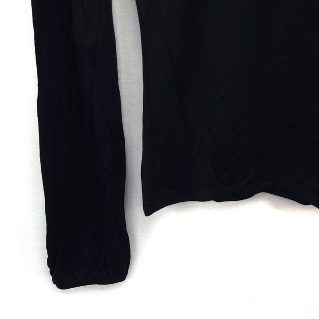 スポーツマックスコード マックスマーラ ロングスリーブ Tシャツ カットソー 黒 レディースのトップス(カットソー(長袖/七分))の商品写真