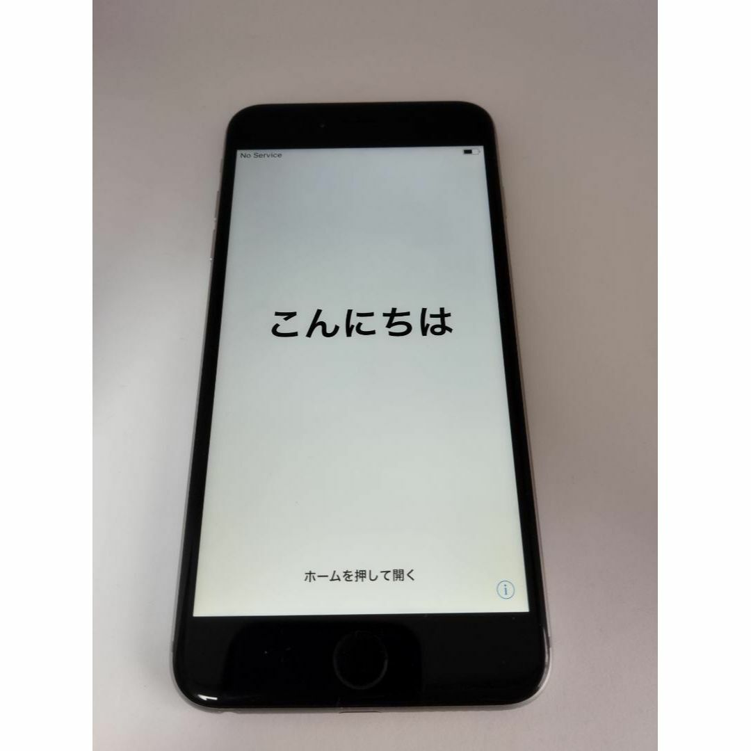 iPhone(アイフォーン)のiPhone 6 Plus シルバー 64GB SoftBank スマホ/家電/カメラのスマートフォン/携帯電話(スマートフォン本体)の商品写真