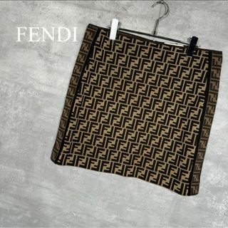 フェンディ(FENDI)の『FENDI』フェンディ (44) 総柄スカート(ミニスカート)