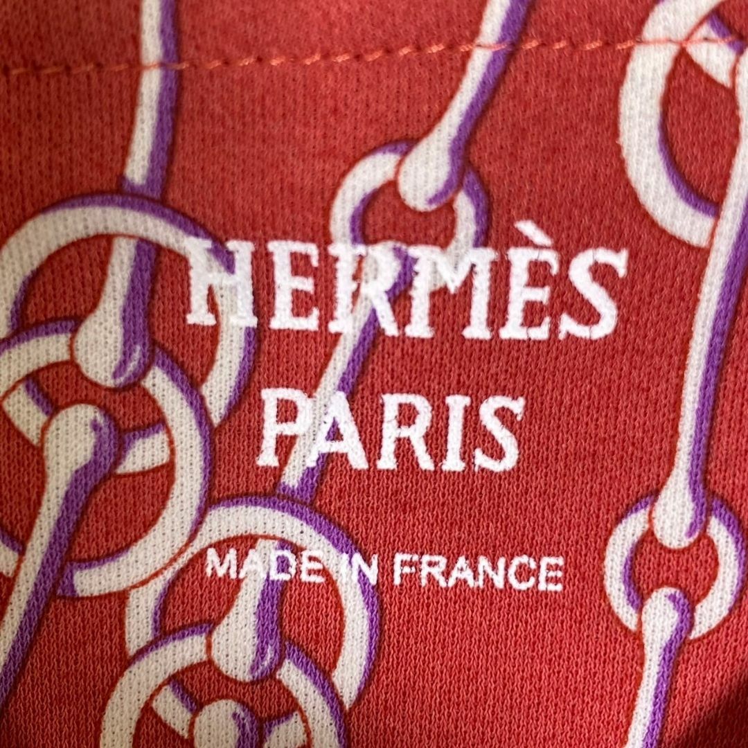 Hermes(エルメス)の『HERMES』エルメス (36) 総柄ロング丈Tシャツ レディースのトップス(Tシャツ(半袖/袖なし))の商品写真