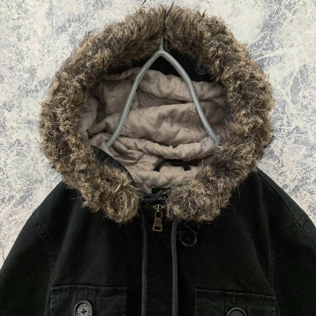 IJ126 ポロジーンズラルフローレン中綿キルティングトラッカーデニムジャケット レディースのジャケット/アウター(ブルゾン)の商品写真