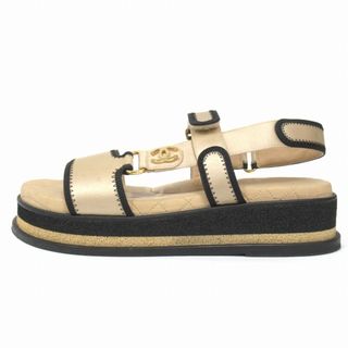 CHANEL - 【CHANEL】 サンダル サイズ36 フットベットスポーツの通販 CHANEL - 【CHANEL】 サンダル サイズ36 フットベットスポーツの通販