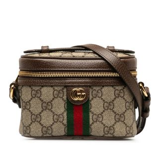 Gucci - グッチ GGスプリーム シェリーライン 斜め掛け ショルダーバッグ 699532 PVC レディース GUCCI 【1-0136096】