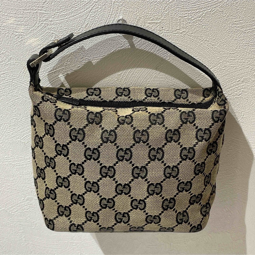 Gucci(グッチ)のGUCCI♦︎グッチ GGキャンバス ミニハンドバッグ ポーチ レディースのファッション小物(ポーチ)の商品写真