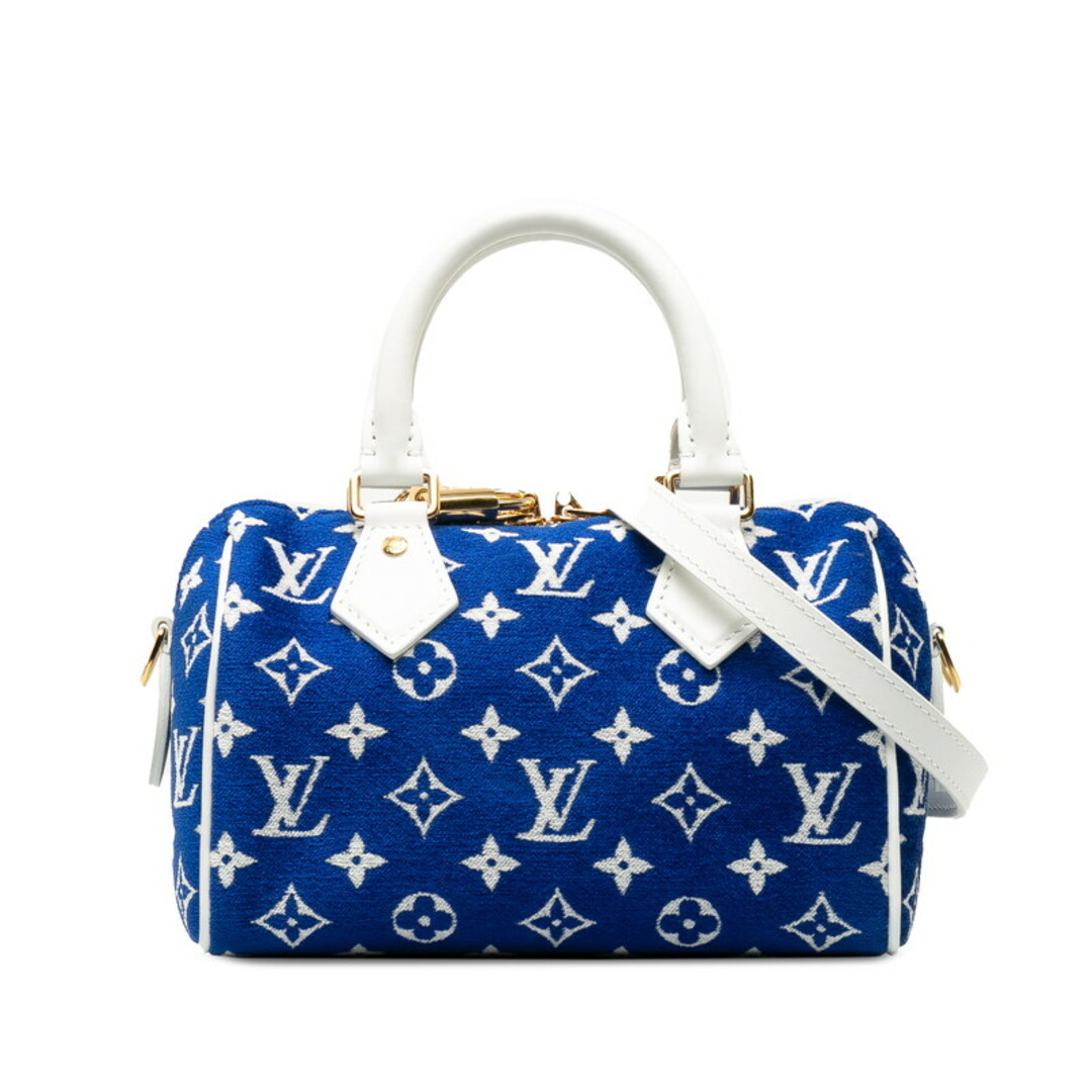 LOUIS VUITTON(ルイヴィトン)の美品 ルイ ヴィトン モノグラム ジャガード ベルベット スピーディ バンドリエール20 ハンドバッグ ショルダーバッグ 2WAY M20751 ベルベット レディース LOUIS VUITTON 【1-0136929】 レディースのバッグ(ショルダーバッグ)の商品写真