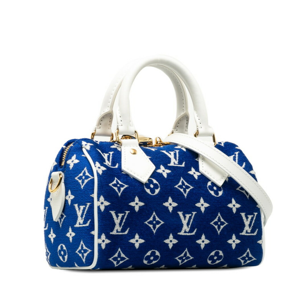 LOUIS VUITTON(ルイヴィトン)の美品 ルイ ヴィトン モノグラム ジャガード ベルベット スピーディ バンドリエール20 ハンドバッグ ショルダーバッグ 2WAY M20751 ベルベット レディース LOUIS VUITTON 【1-0136929】 レディースのバッグ(ショルダーバッグ)の商品写真