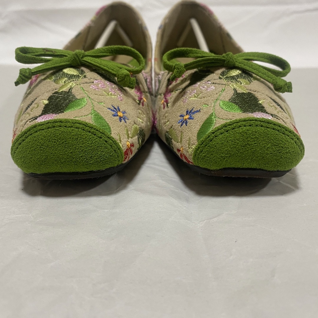 クロールバリエ パンプス バレエシューズ スクエアトゥ 23cm 周年限定 レディースの靴/シューズ(ハイヒール/パンプス)の商品写真