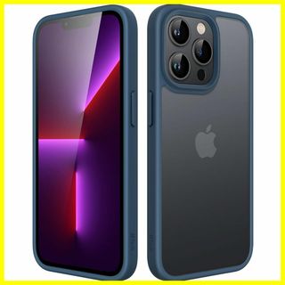 【色:ストームブルー】JEDirect マットケース iPhone 13 Pro(その他)